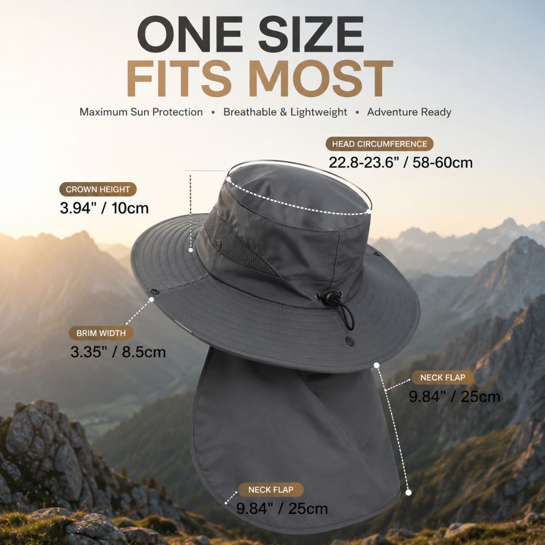 ☀️SUMMER SALE 50% OFF🔥UPF50+ Sun Protection Hat With FullFace &Neck Coverage