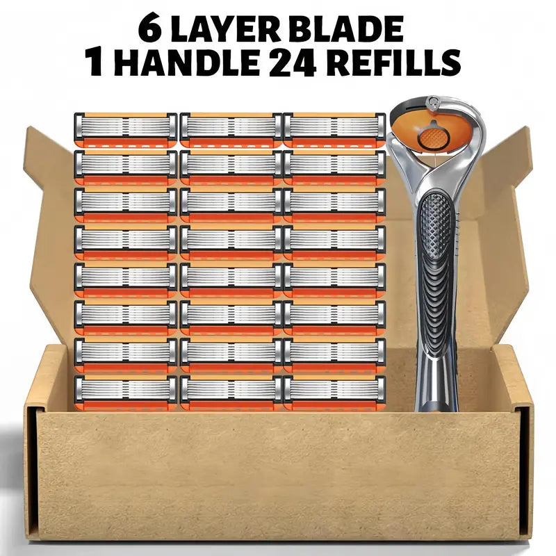 Men's Unscented Precision Razor Blade Replacement Handheld Kit🪒 ...