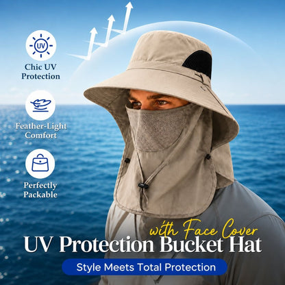 ☀️SUMMER SALE 50% OFF🔥UPF50+ Sun Protection Hat With FullFace &Neck Coverage